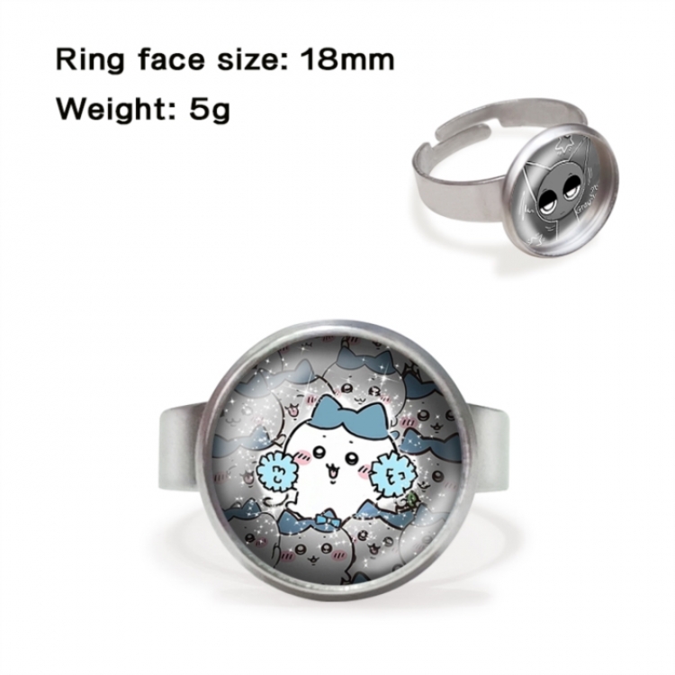 Chiikawa Anime peripheral gemstone ring price for 5 pcs