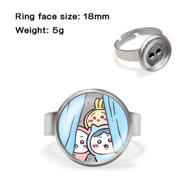 Chiikawa Anime peripheral gemstone ring price for 5 pcs