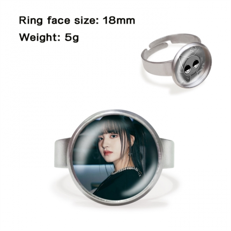 IVE Anime peripheral gemstone ring price for 5 pcs
