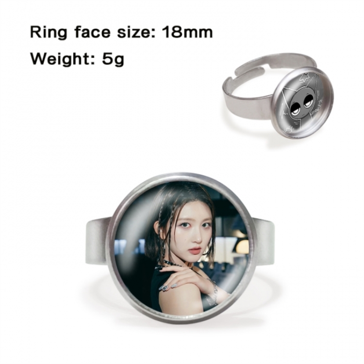 IVE Anime peripheral gemstone ring price for 5 pcs