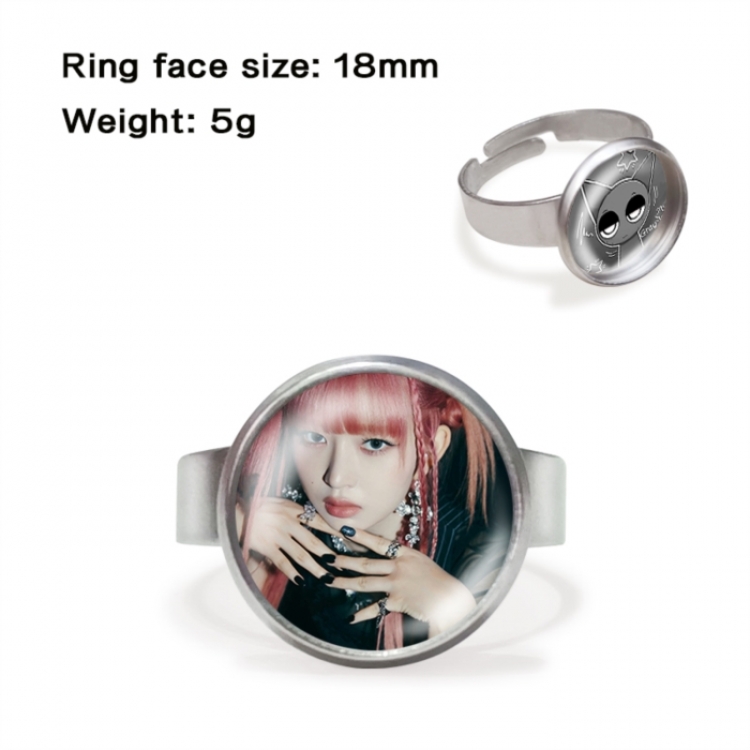 IVE Anime peripheral gemstone ring price for 5 pcs
