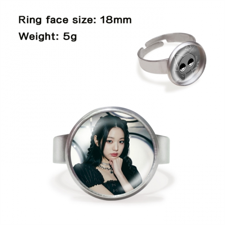 IVE Anime peripheral gemstone ring price for 5 pcs