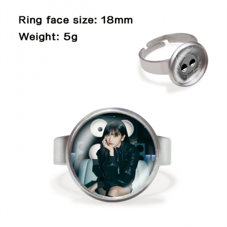 IVE Anime peripheral gemstone ring price for 5 pcs