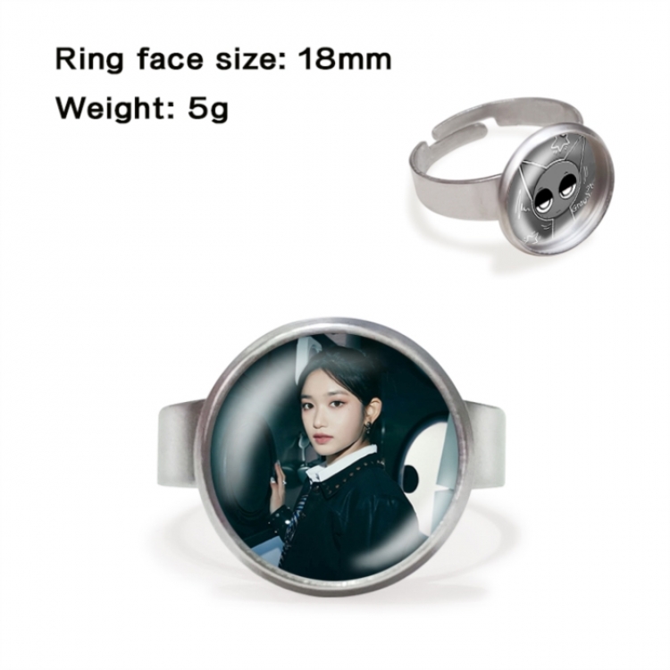 IVE Anime peripheral gemstone ring price for 5 pcs