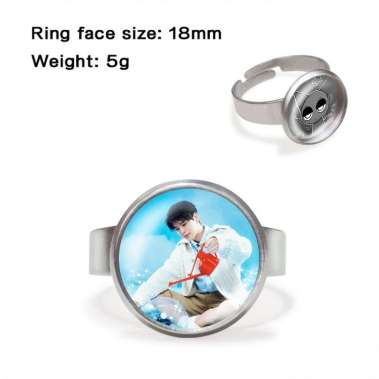 straykids Anime peripheral gemstone ring price for 5 pcs
