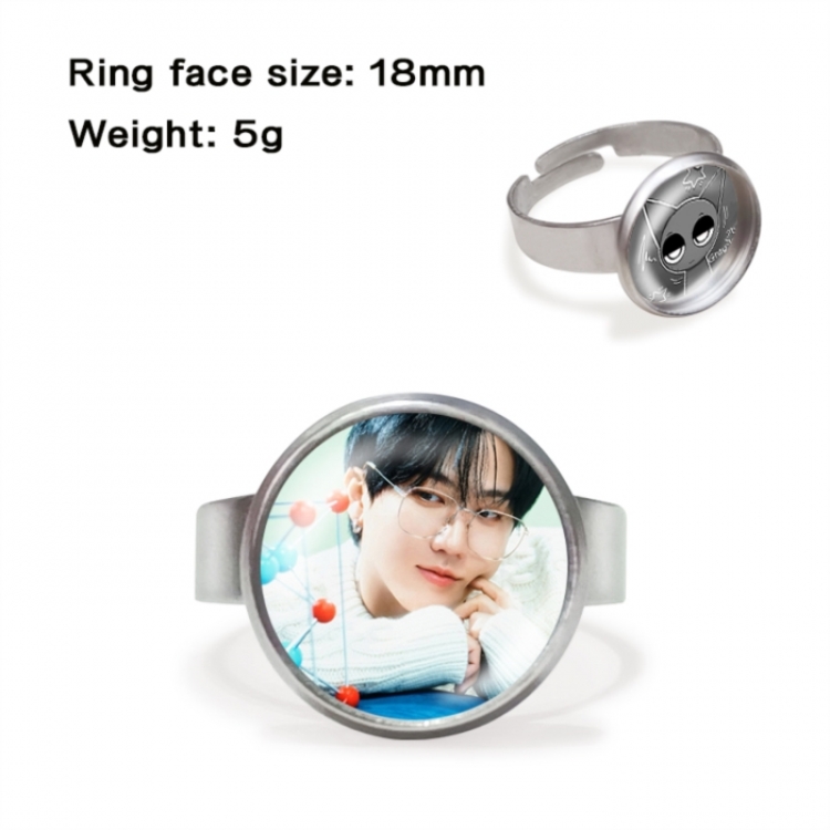 straykids Anime peripheral gemstone ring price for 5 pcs