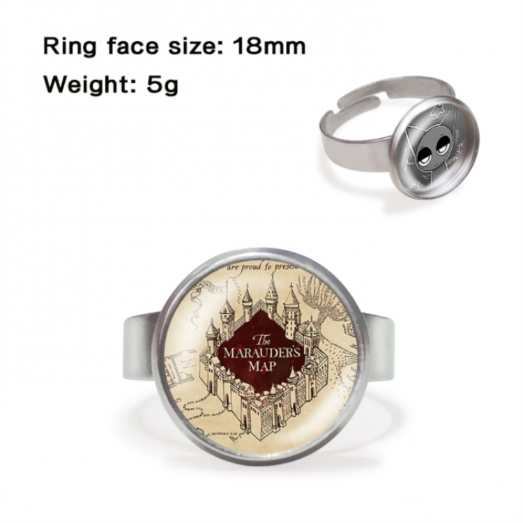 Harry Potter Anime peripheral gemstone ring price for 5 pcs
