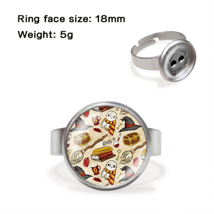 Harry Potter Anime peripheral gemstone ring price for 5 pcs