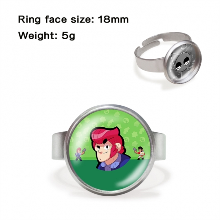 Brawl Stars Anime peripheral gemstone ring price for 5 pcs