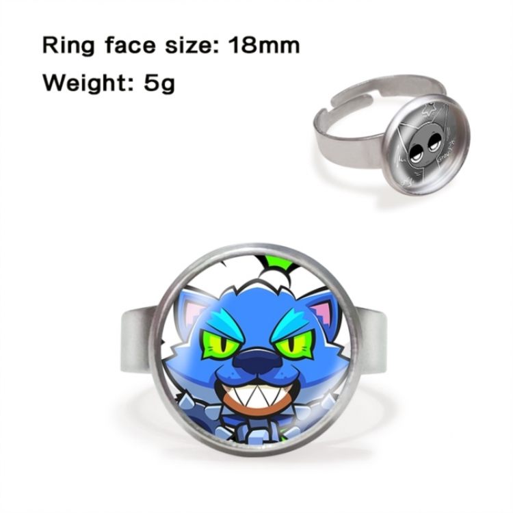 Brawl Stars Anime peripheral gemstone ring price for 5 pcs