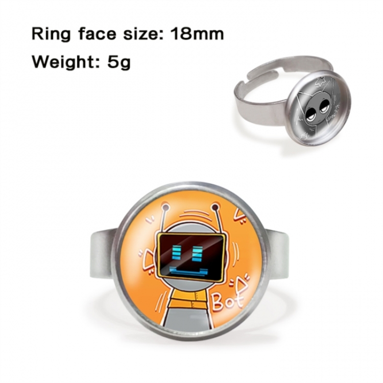 Sprunki Anime peripheral gemstone ring price for 5 pcs