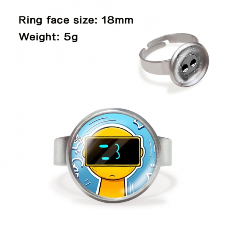 Sprunki Anime peripheral gemstone ring price for 5 pcs