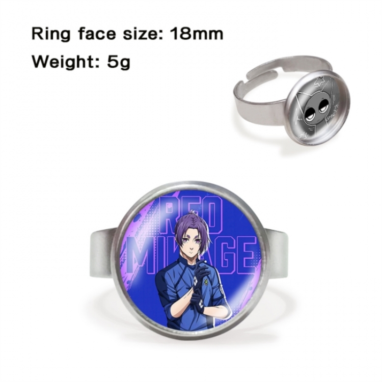 BLUE LOCK Anime peripheral gemstone ring price for 5 pcs