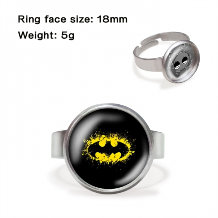 Marvel Anime peripheral gemstone ring price for 5 pcs