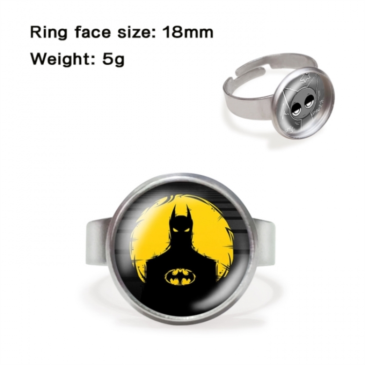 Marvel Anime peripheral gemstone ring price for 5 pcs