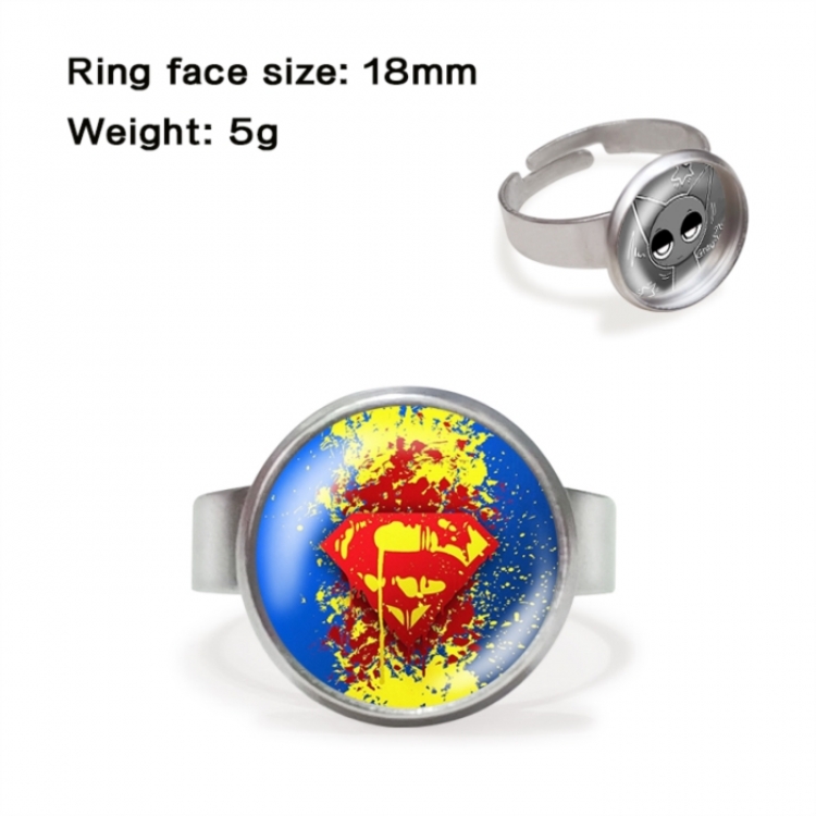 Marvel Anime peripheral gemstone ring price for 5 pcs