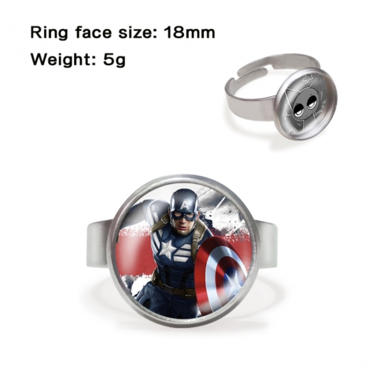 Marvel Anime peripheral gemstone ring price for 5 pcs