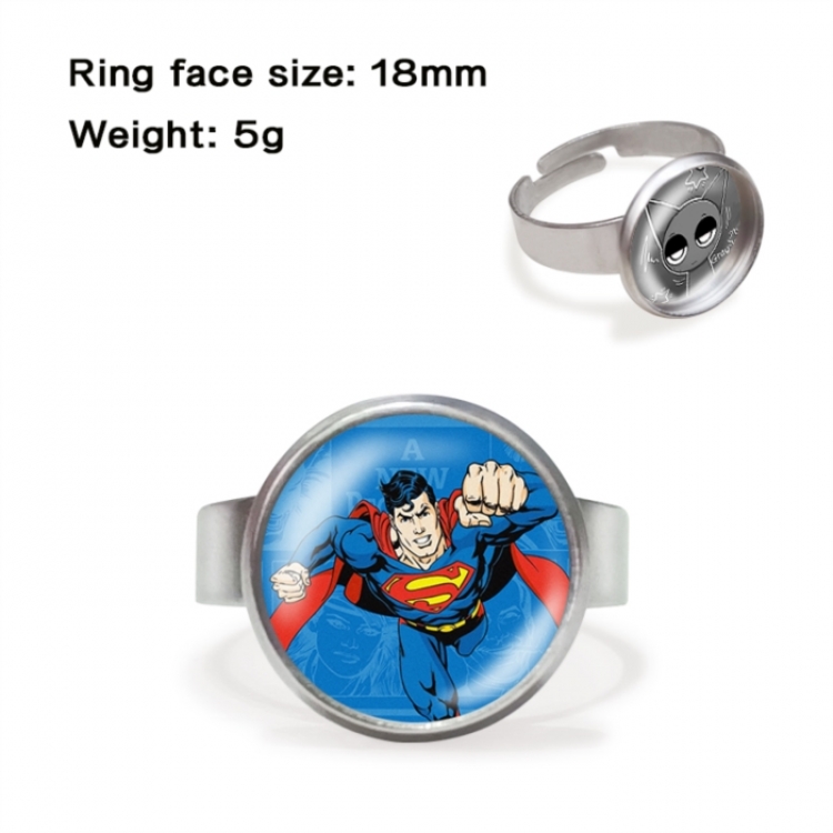 Marvel Anime peripheral gemstone ring price for 5 pcs