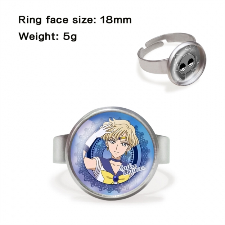 sailormoon Anime peripheral gemstone ring price for 5 pcs