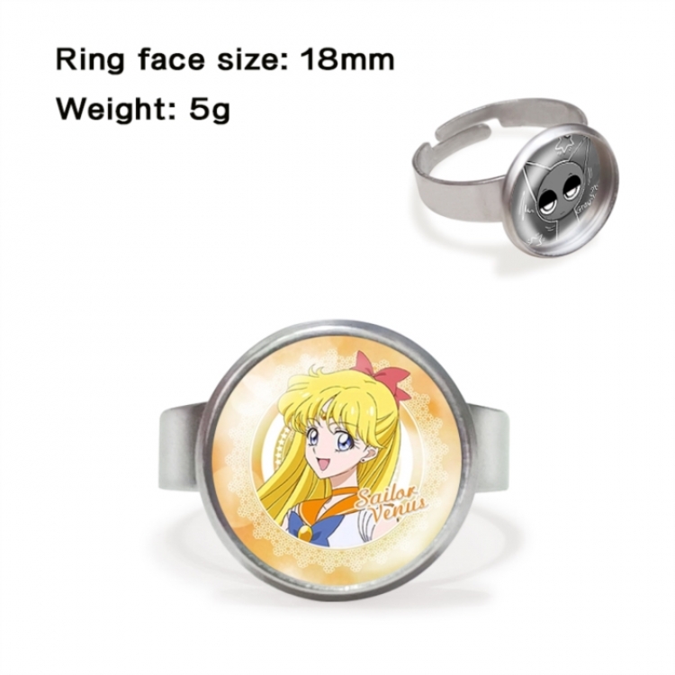 sailormoon Anime peripheral gemstone ring price for 5 pcs