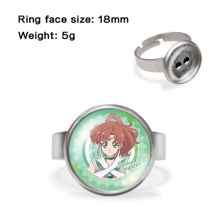 sailormoon Anime peripheral gemstone ring price for 5 pcs