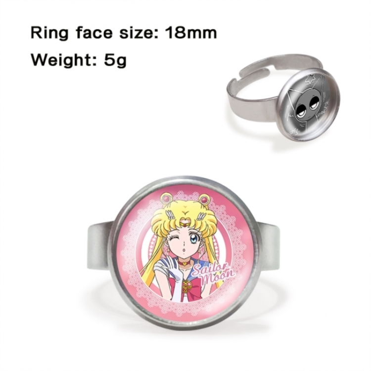 sailormoon Anime peripheral gemstone ring price for 5 pcs