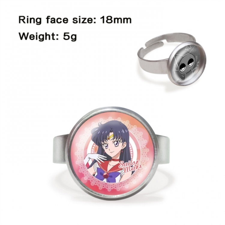 sailormoon Anime peripheral gemstone ring price for 5 pcs