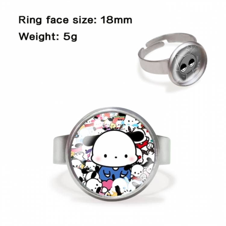 sanrio Anime peripheral gemstone ring price for 5 pcs
