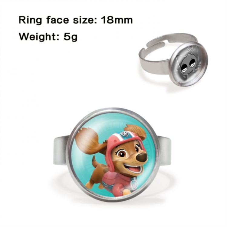 PAW Patrol Anime peripheral gemstone ring price for 5 pcs