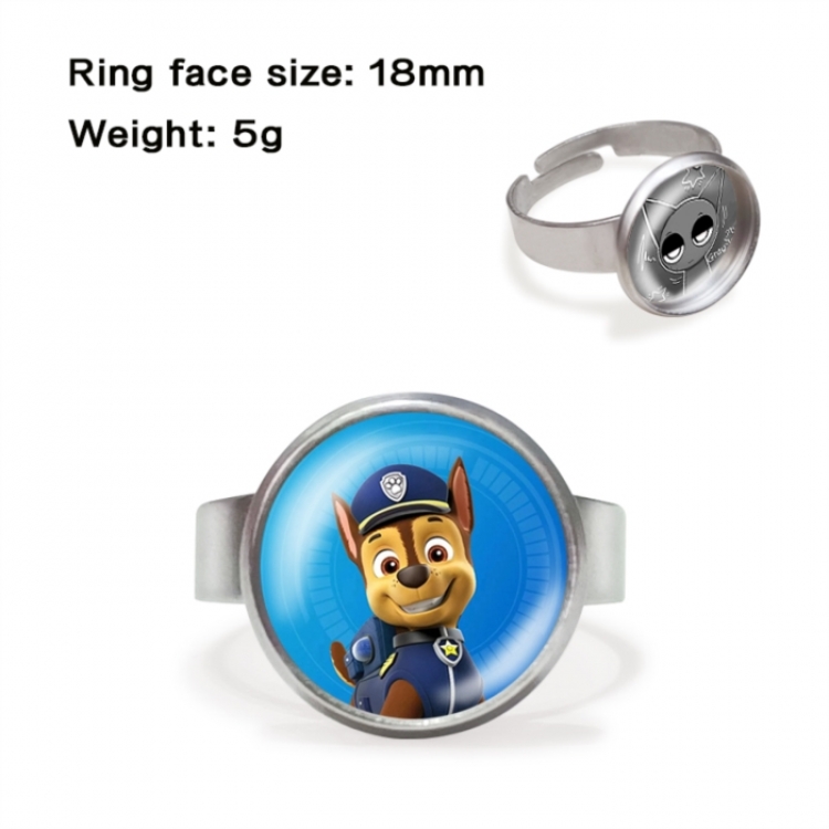 PAW Patrol Anime peripheral gemstone ring price for 5 pcs