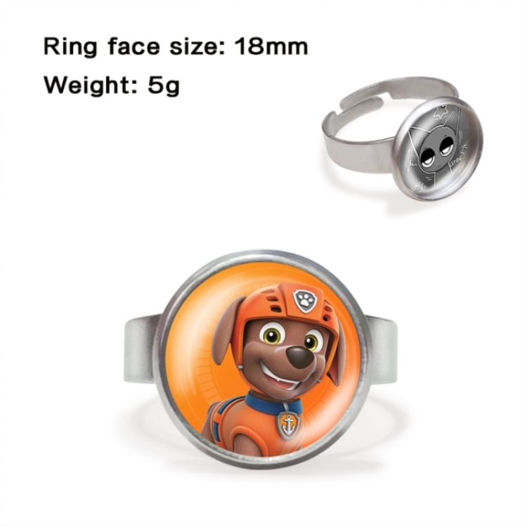 PAW Patrol Anime peripheral gemstone ring price for 5 pcs