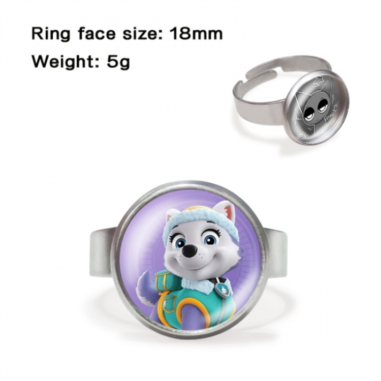 PAW Patrol Anime peripheral gemstone ring price for 5 pcs