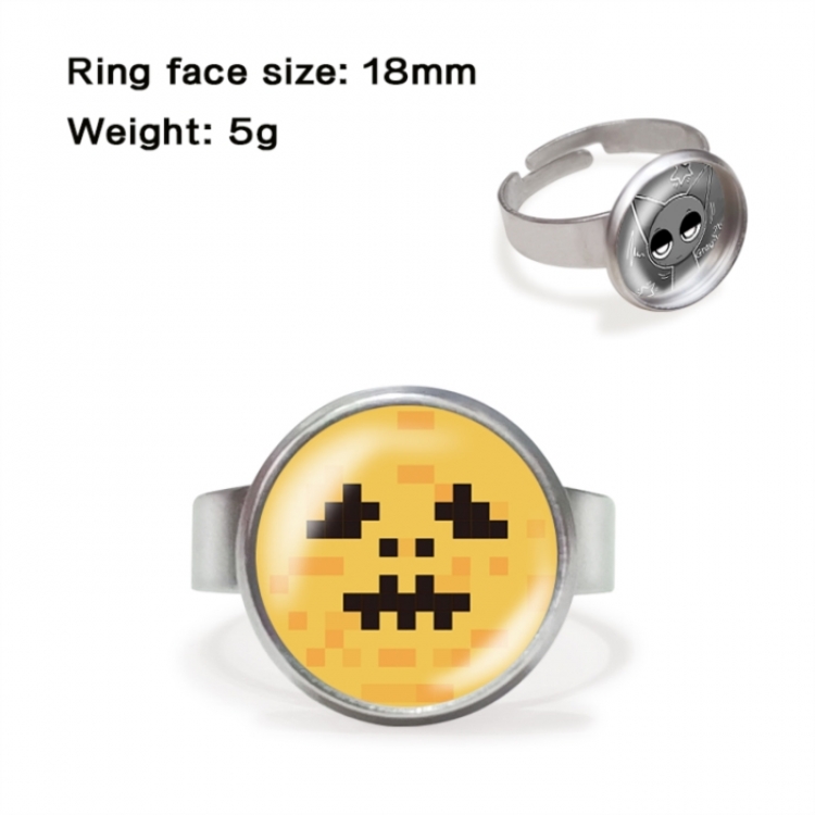 Minecraft Anime peripheral gemstone ring price for 5 pcs