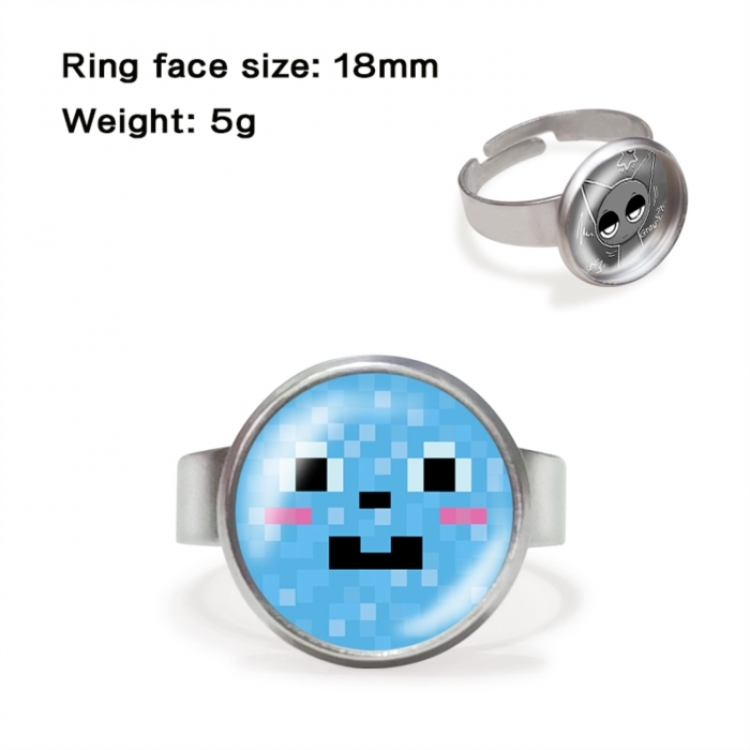 Minecraft Anime peripheral gemstone ring price for 5 pcs