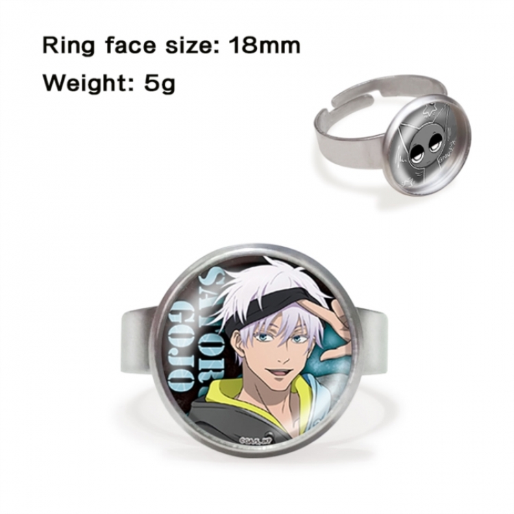 Jujutsu Kaisen Anime peripheral gemstone ring price for 5 pcs