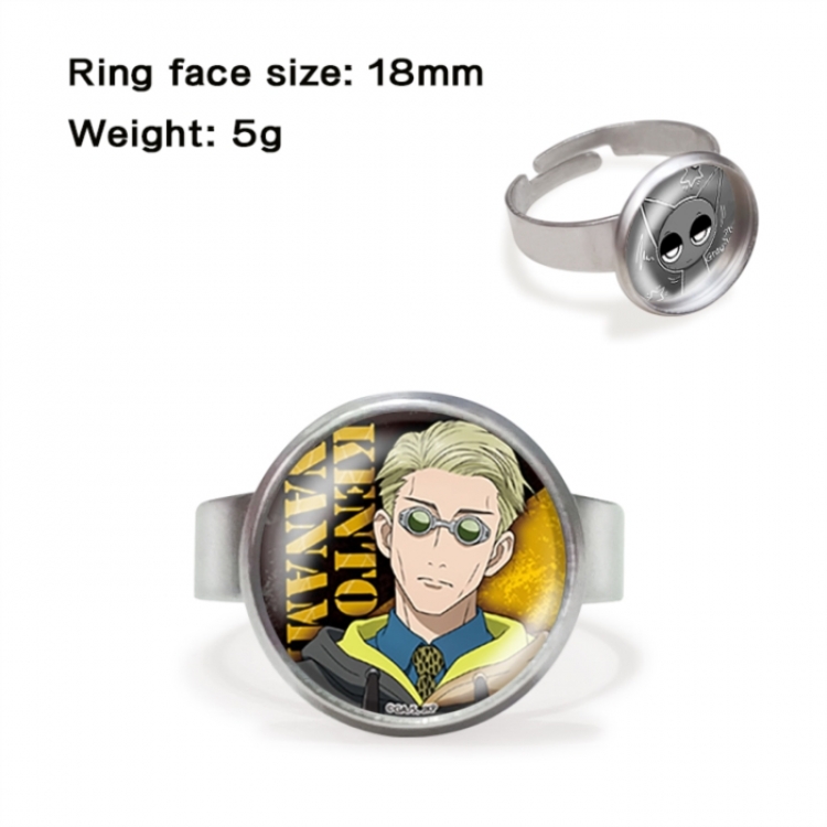 Jujutsu Kaisen Anime peripheral gemstone ring price for 5 pcs