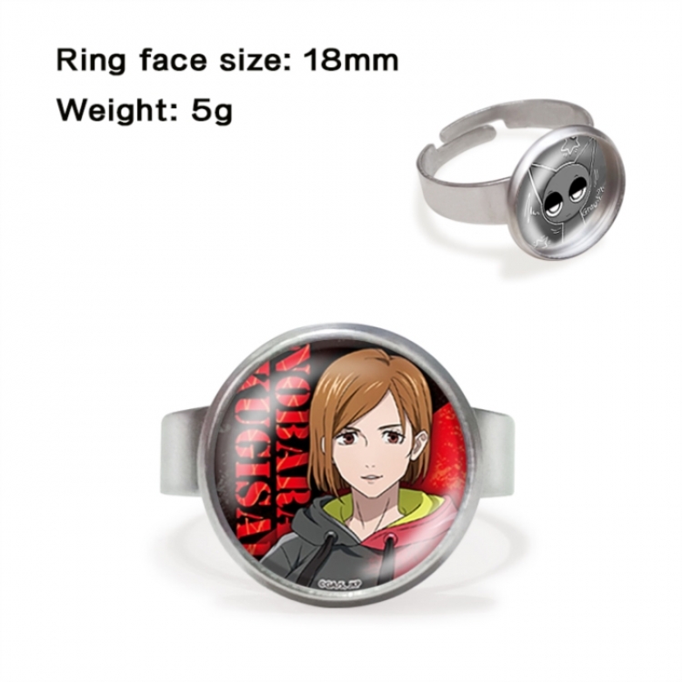 Jujutsu Kaisen Anime peripheral gemstone ring price for 5 pcs