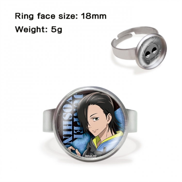 Jujutsu Kaisen Anime peripheral gemstone ring price for 5 pcs