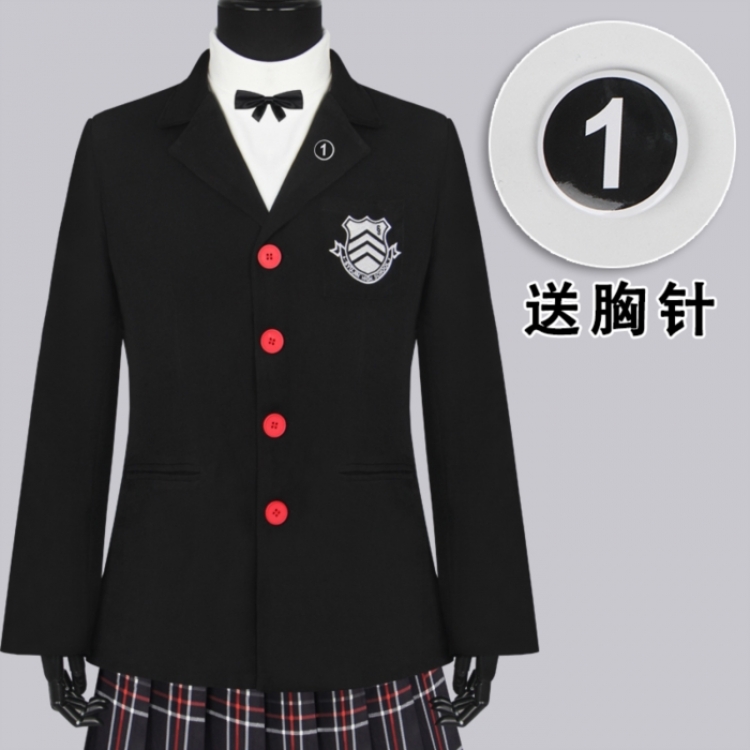 Megami Ibunroku Persona Anime peripheral women's single jacket from XS to 2XL