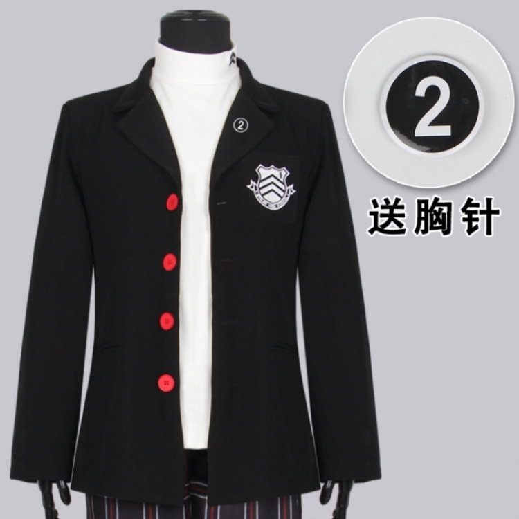 Megami Ibunroku Persona Anime peripheral men's single jacket from XS to 2XL
