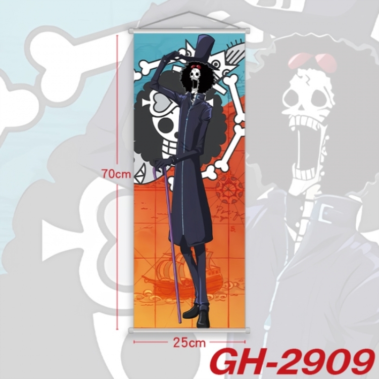 One Piece Plastic Rod Cloth Small Hanging Canvas Painting Wall Scroll 25x70cm price for 5 pcs