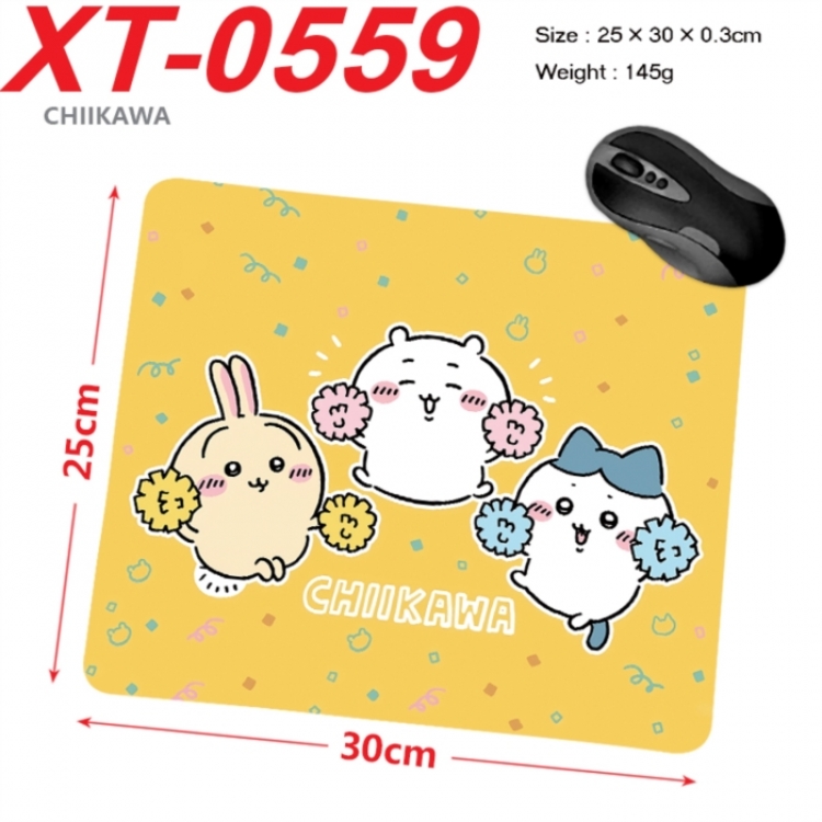 Chiikawa Anime peripheral new lock edge mouse pad 25X30cm