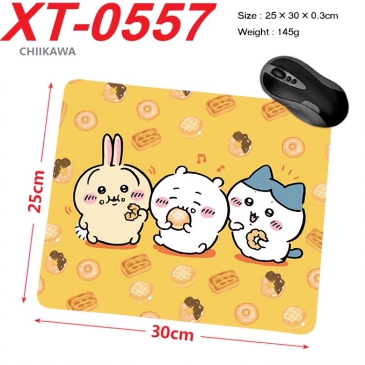 Chiikawa Anime peripheral new lock edge mouse pad 25X30cm