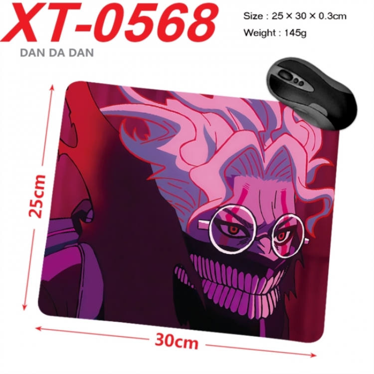 Dandadan Anime peripheral new lock edge mouse pad 25X30cm