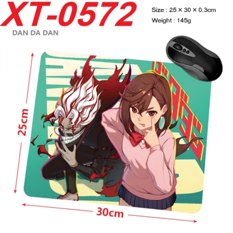 Dandadan Anime peripheral new lock edge mouse pad 25X30cm