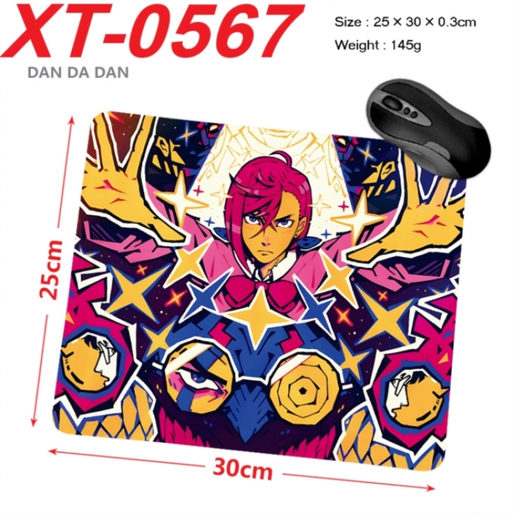 Dandadan Anime peripheral new lock edge mouse pad 25X30cm