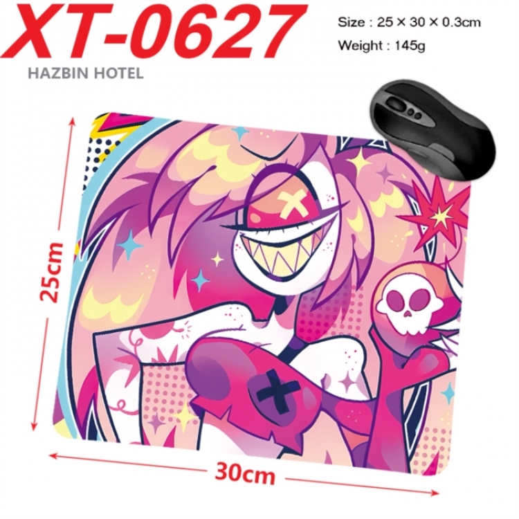 Hazbin Hotel Anime peripheral new lock edge mouse pad 25X30cm