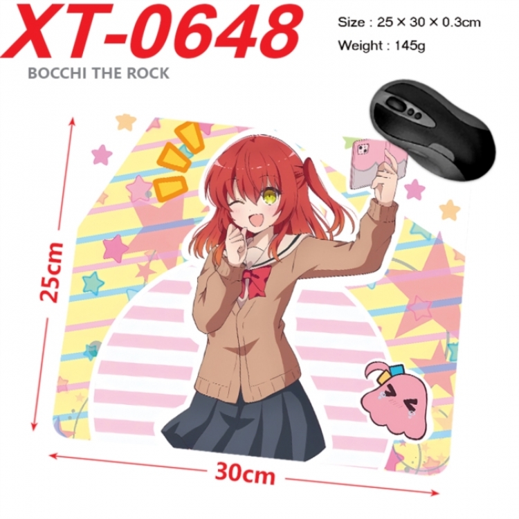 BOCCHI THE ROCK! Anime peripheral new lock edge mouse pad 25X30cm