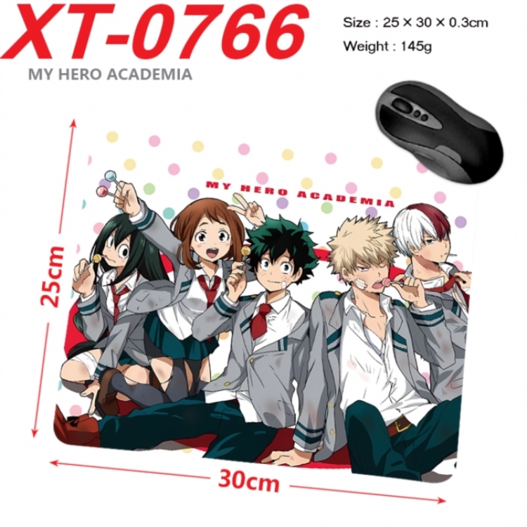 My Hero Academia Anime peripheral new lock edge mouse pad 25X30cm