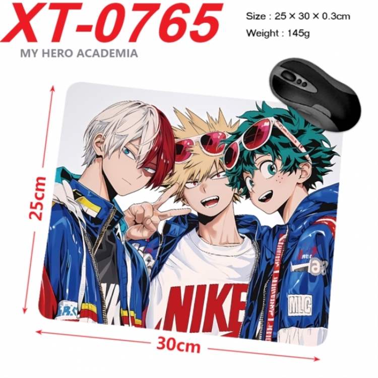 My Hero Academia Anime peripheral new lock edge mouse pad 25X30cm